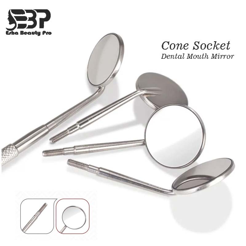 Cone Socket dental mouth mirror